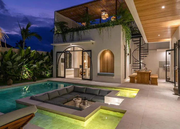 Bimini - Luxury 4br Private Pool In Canggu With Jacuzzi Villa *